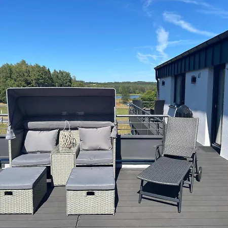 #Neu L Seeblick L Netflix L Boxspring L Nespresso L E-Tuer L Terrasse L 82M2 Ulmen Exterior photo
