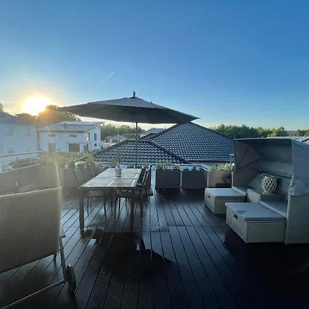 #Neu L Seeblick L Netflix L Boxspring L Nespresso L E-Tuer L Terrasse L 82M2 Ulmen Exterior photo